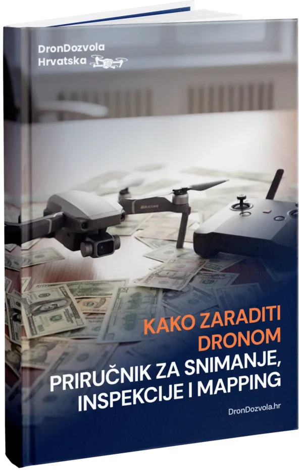 Kako zaraditi dronom – Priručnik za snimanje, inspekcije i mapping