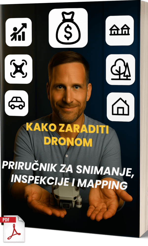 Kako zaraditi dronom – Priručnik za snimanje, inspekcije i mapping