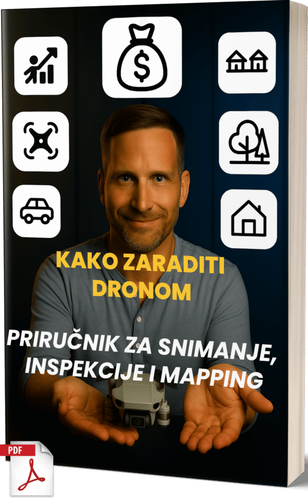 Kako zaraditi dronom – Priručnik za snimanje, inspekcije i mapping